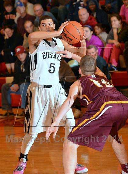 Thumbnail 2 in Gloucester Catholic vs. Bishop Eustace Prep (Claude Kennard MLK Classic) photogallery.