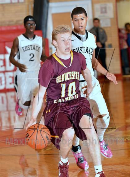 Thumbnail 3 in Gloucester Catholic vs. Bishop Eustace Prep (Claude Kennard MLK Classic) photogallery.