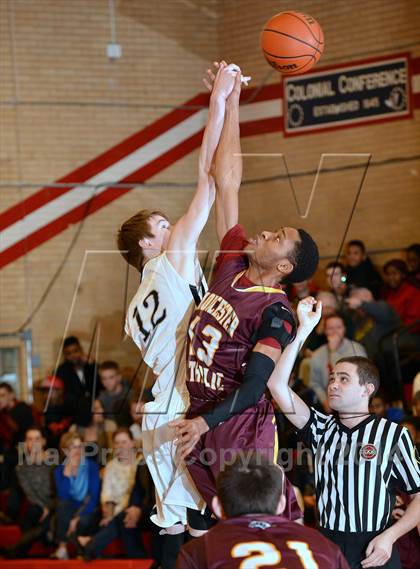 Thumbnail 1 in Gloucester Catholic vs. Bishop Eustace Prep (Claude Kennard MLK Classic) photogallery.