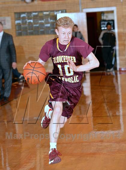 Thumbnail 2 in Gloucester Catholic vs. Bishop Eustace Prep (Claude Kennard MLK Classic) photogallery.