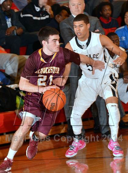 Thumbnail 1 in Gloucester Catholic vs. Bishop Eustace Prep (Claude Kennard MLK Classic) photogallery.