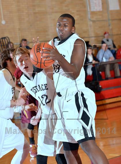 Thumbnail 2 in Gloucester Catholic vs. Bishop Eustace Prep (Claude Kennard MLK Classic) photogallery.