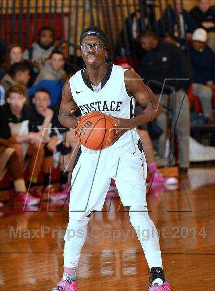 Thumbnail 2 in Gloucester Catholic vs. Bishop Eustace Prep (Claude Kennard MLK Classic) photogallery.