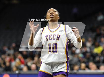 Thumbnail 2 in Santiago @ Oakland Tech (CIF Divison 1 Final) photogallery.