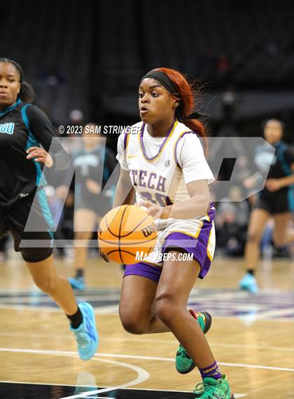Thumbnail 2 in Santiago @ Oakland Tech (CIF Divison 1 Final) photogallery.