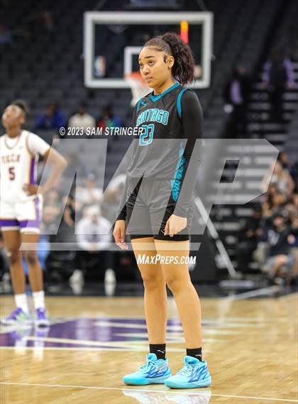 Thumbnail 2 in Santiago @ Oakland Tech (CIF Divison 1 Final) photogallery.