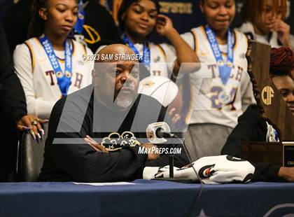Thumbnail 1 in Santiago @ Oakland Tech (CIF Divison 1 Final) photogallery.