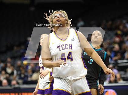 Thumbnail 1 in Santiago @ Oakland Tech (CIF Divison 1 Final) photogallery.