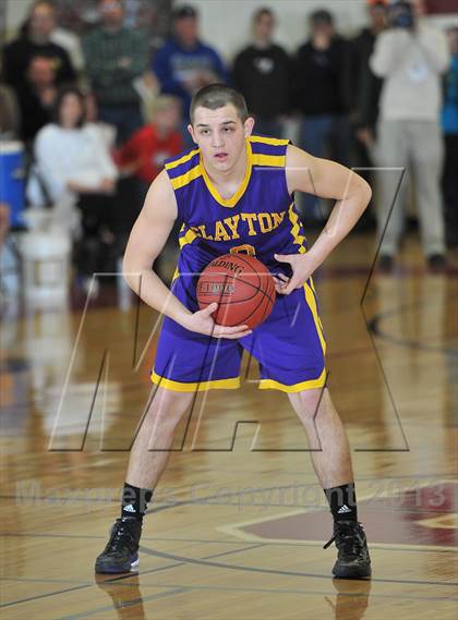 Thumbnail 2 in Clayton vs Drummond (WIAA D5 Sectional Final) photogallery.