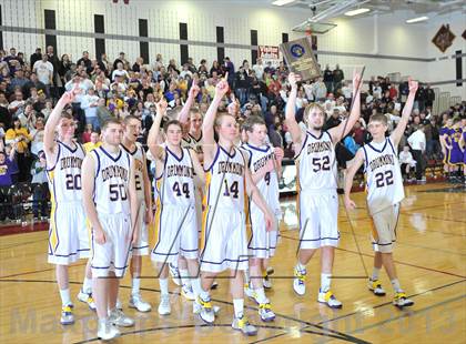 Thumbnail 2 in Clayton vs Drummond (WIAA D5 Sectional Final) photogallery.