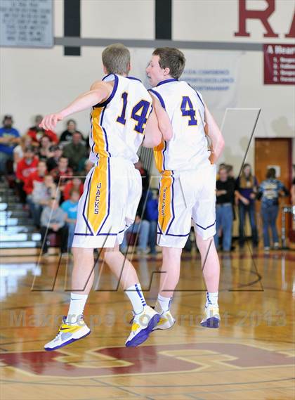 Thumbnail 2 in Clayton vs Drummond (WIAA D5 Sectional Final) photogallery.