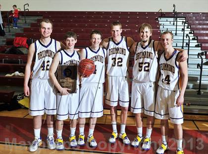 Thumbnail 1 in Clayton vs Drummond (WIAA D5 Sectional Final) photogallery.