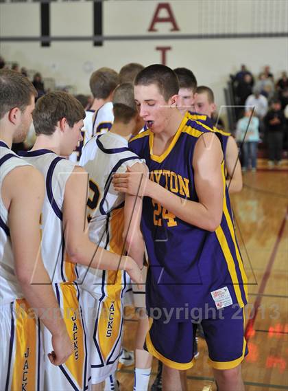 Thumbnail 1 in Clayton vs Drummond (WIAA D5 Sectional Final) photogallery.