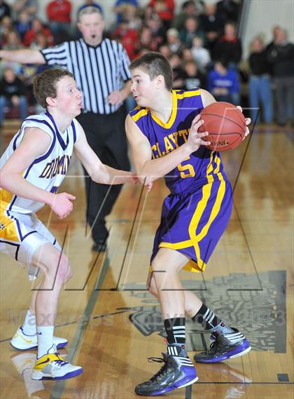 Thumbnail 1 in Clayton vs Drummond (WIAA D5 Sectional Final) photogallery.