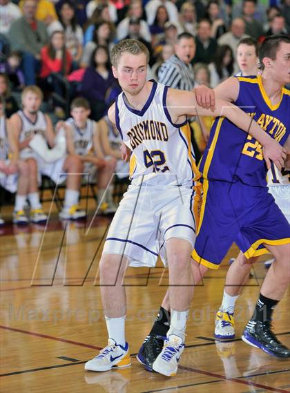 Thumbnail 2 in Clayton vs Drummond (WIAA D5 Sectional Final) photogallery.