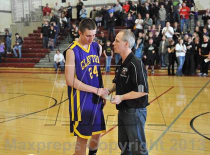 Thumbnail 3 in Clayton vs Drummond (WIAA D5 Sectional Final) photogallery.