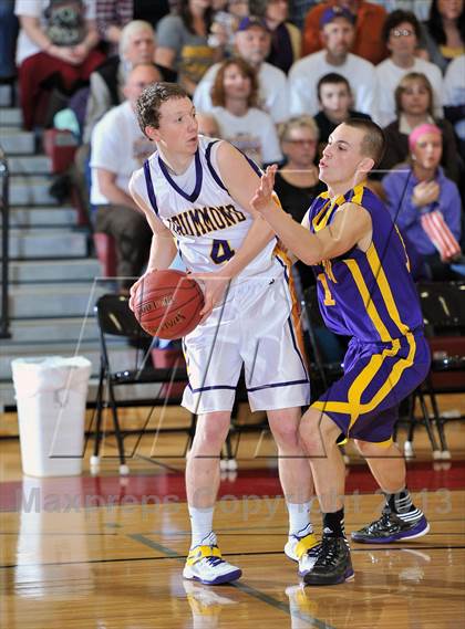 Thumbnail 1 in Clayton vs Drummond (WIAA D5 Sectional Final) photogallery.