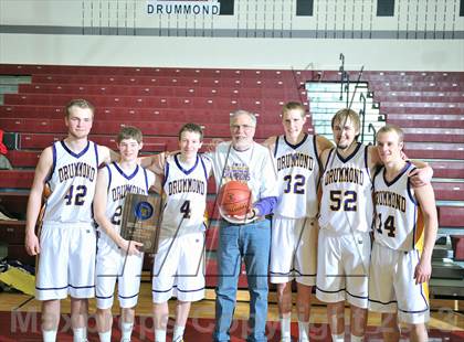 Thumbnail 2 in Clayton vs Drummond (WIAA D5 Sectional Final) photogallery.