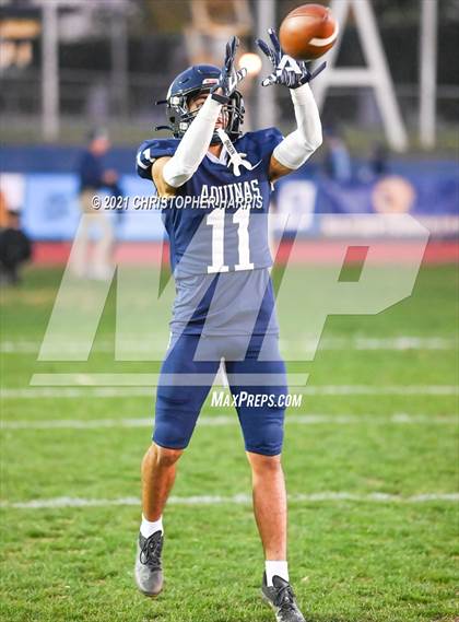 Thumbnail 1 in Newport Harbor @ Aquinas (CIF DIV 3-AA Regional Final) photogallery.