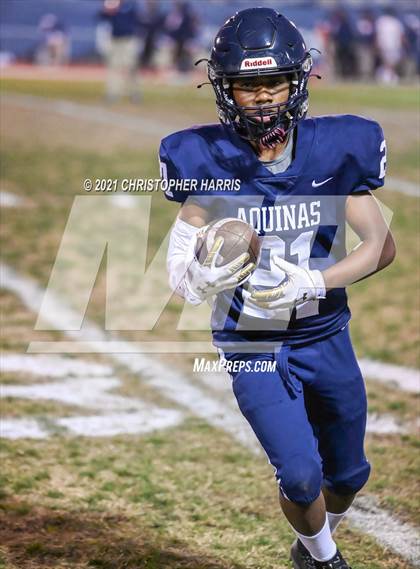 Thumbnail 2 in Newport Harbor @ Aquinas (CIF DIV 3-AA Regional Final) photogallery.