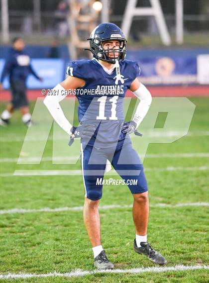 Thumbnail 2 in Newport Harbor @ Aquinas (CIF DIV 3-AA Regional Final) photogallery.