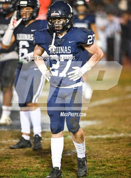 Thumbnail 1 in Newport Harbor @ Aquinas (CIF DIV 3-AA Regional Final) photogallery.
