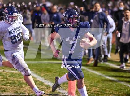 Thumbnail 3 in Newport Harbor @ Aquinas (CIF DIV 3-AA Regional Final) photogallery.