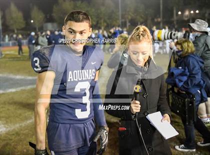 Thumbnail 3 in Newport Harbor @ Aquinas (CIF DIV 3-AA Regional Final) photogallery.
