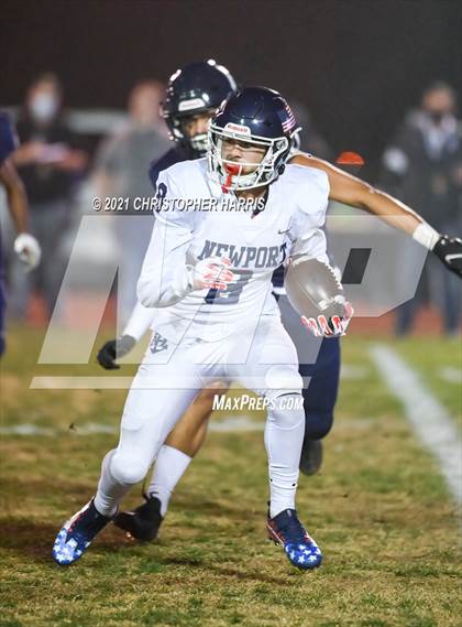 Thumbnail 3 in Newport Harbor @ Aquinas (CIF DIV 3-AA Regional Final) photogallery.