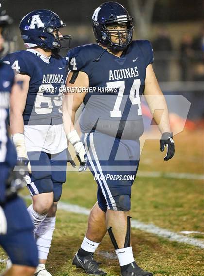 Thumbnail 1 in Newport Harbor @ Aquinas (CIF DIV 3-AA Regional Final) photogallery.