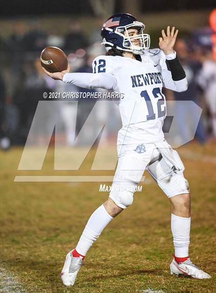Thumbnail 2 in Newport Harbor @ Aquinas (CIF DIV 3-AA Regional Final) photogallery.