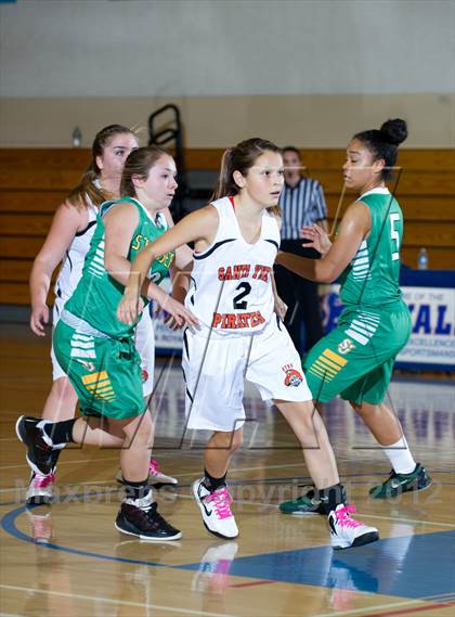 Thumbnail 1 in Santa Ynez vs St. Joseph (Gold Coast Tournament) photogallery.