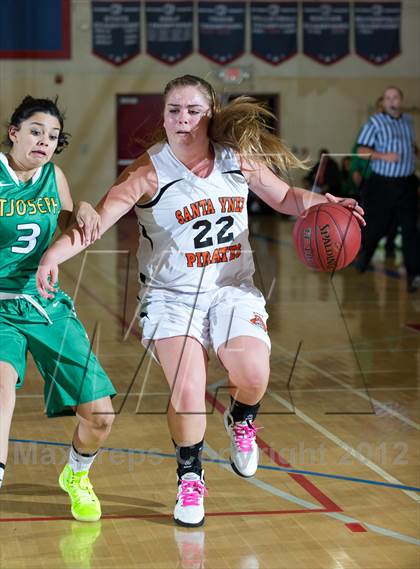 Thumbnail 3 in Santa Ynez vs St. Joseph (Gold Coast Tournament) photogallery.