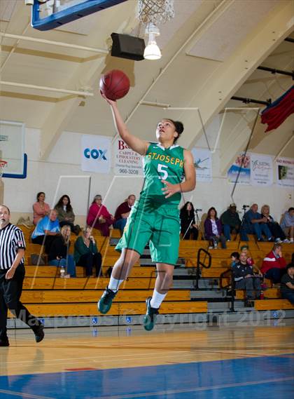 Thumbnail 1 in Santa Ynez vs St. Joseph (Gold Coast Tournament) photogallery.