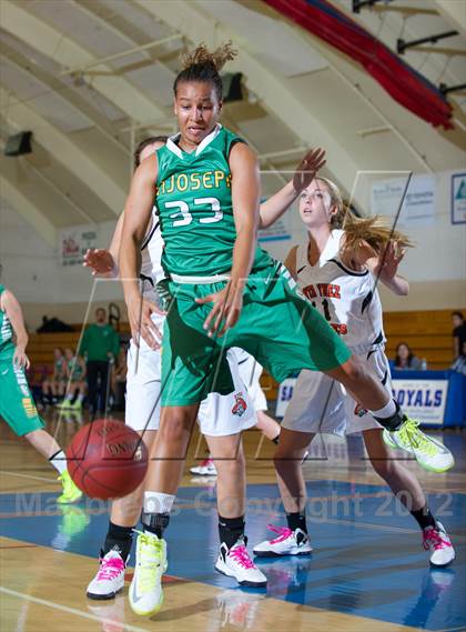 Thumbnail 3 in Santa Ynez vs St. Joseph (Gold Coast Tournament) photogallery.
