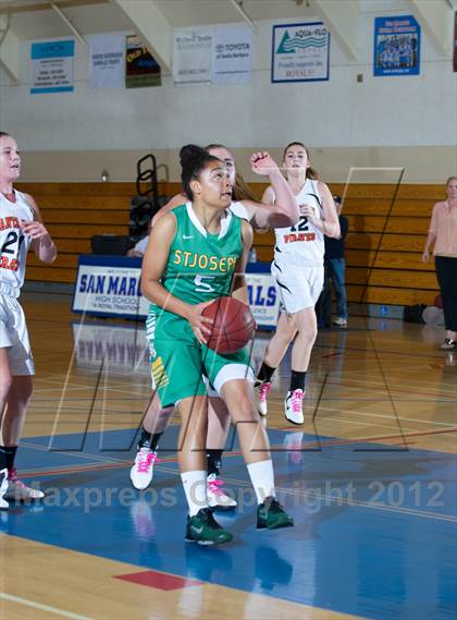 Thumbnail 2 in Santa Ynez vs St. Joseph (Gold Coast Tournament) photogallery.