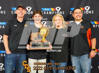 Thumbnail 2 in Corona del Sol vs. Hamilton (AIA 6A Finals Awards) photogallery.