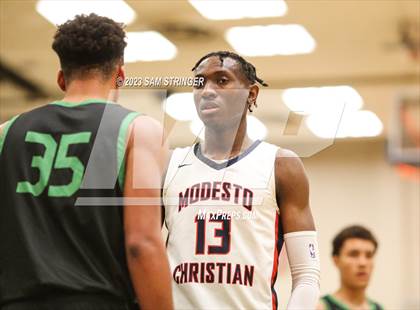 Thumbnail 3 in St. Joseph @ Modesto Christian (CIF NorCal Regional Open Divison Final) photogallery.