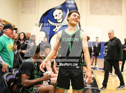 Thumbnail 1 in St. Joseph @ Modesto Christian (CIF NorCal Regional Open Divison Final) photogallery.