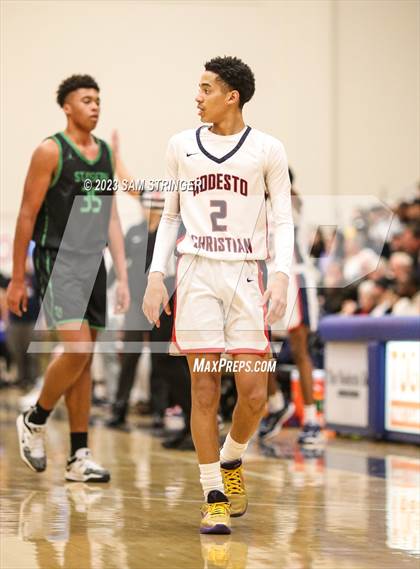 Thumbnail 1 in St. Joseph @ Modesto Christian (CIF NorCal Regional Open Divison Final) photogallery.