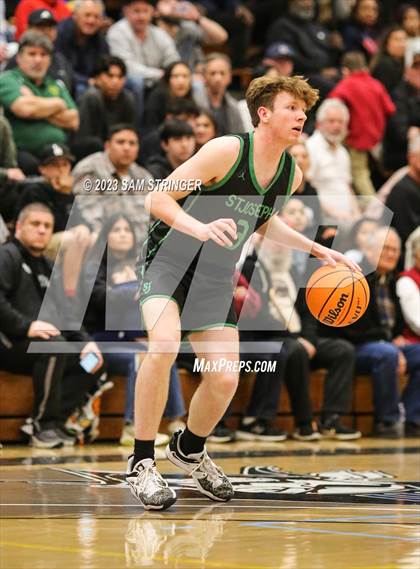 Thumbnail 2 in St. Joseph @ Modesto Christian (CIF NorCal Regional Open Divison Final) photogallery.