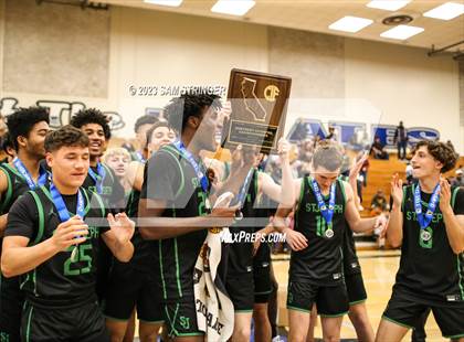 Thumbnail 2 in St. Joseph @ Modesto Christian (CIF NorCal Regional Open Divison Final) photogallery.
