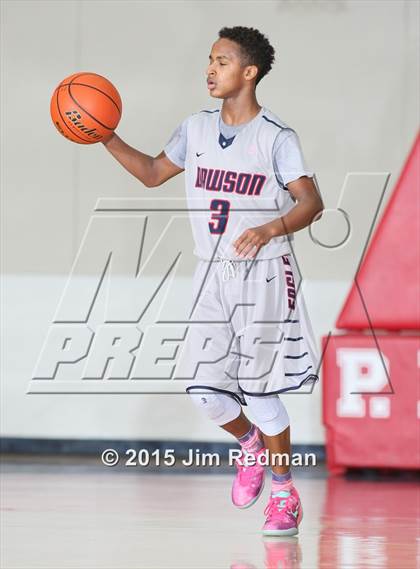 Thumbnail 1 in Plano East vs. Dawson (McDonald's Texas Invitational) photogallery.
