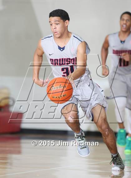 Thumbnail 1 in Plano East vs. Dawson (McDonald's Texas Invitational) photogallery.