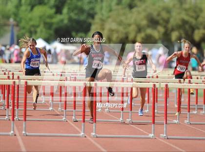 Thumbnail 2 in AIA Track and Field Finals (Girls High Hurdles) photogallery.