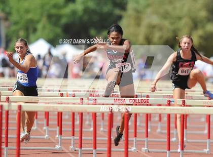 Thumbnail 2 in AIA Track and Field Finals (Girls High Hurdles) photogallery.