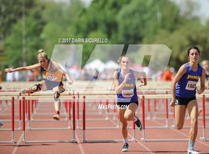 Thumbnail 3 in AIA Track and Field Finals (Girls High Hurdles) photogallery.