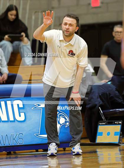 Thumbnail 1 in St. John The Baptist vs Wilton (New York Holiday Invitational) photogallery.
