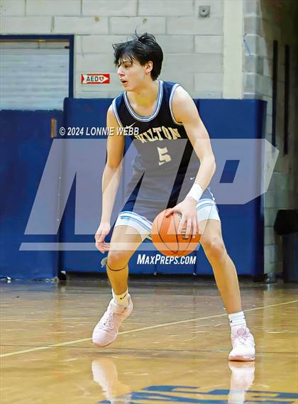 Thumbnail 1 in St. John The Baptist vs Wilton (New York Holiday Invitational) photogallery.