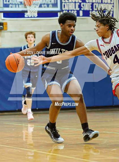 Thumbnail 3 in St. John The Baptist vs Wilton (New York Holiday Invitational) photogallery.